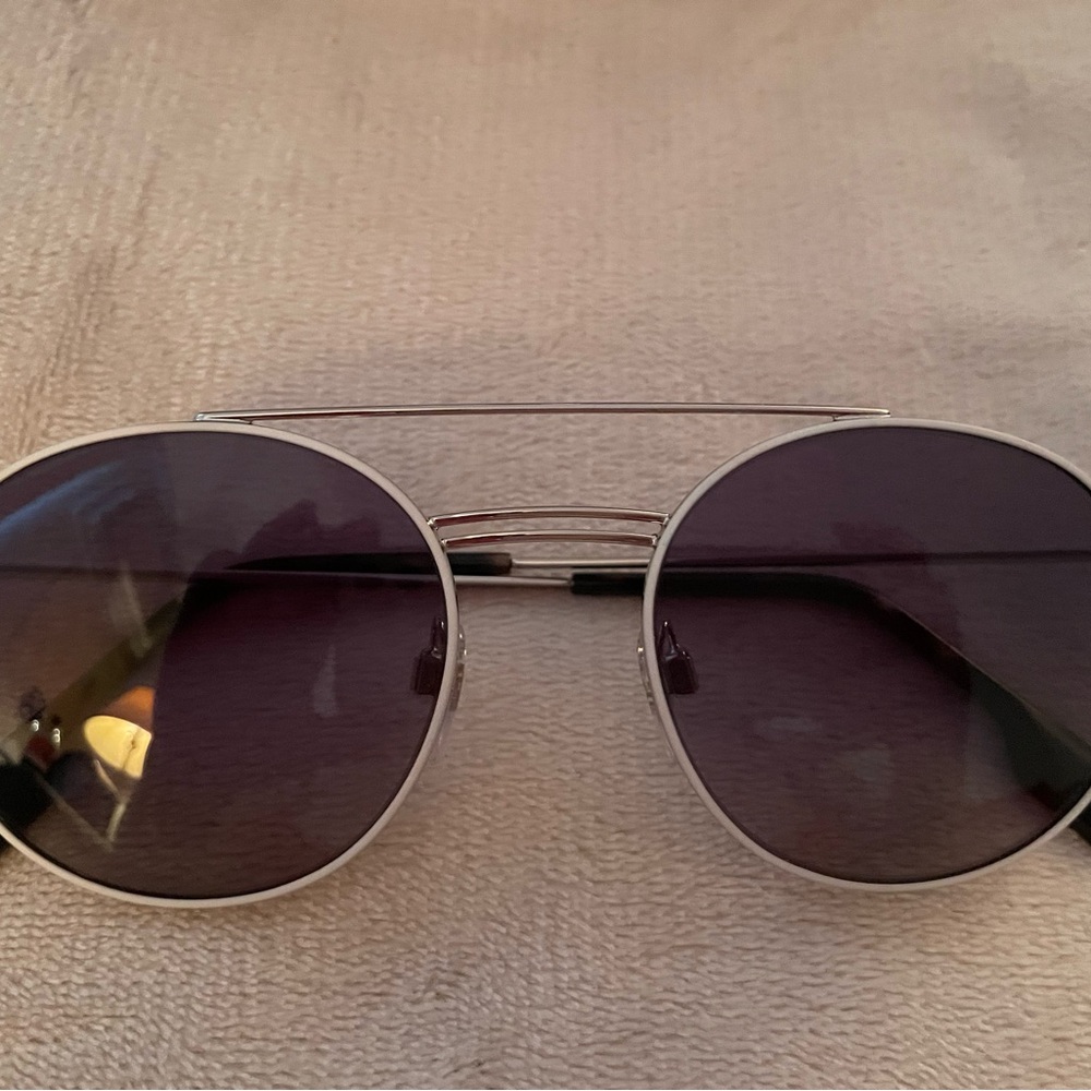 Authentic Burberry (New in Box) Silver Women's Glasses.